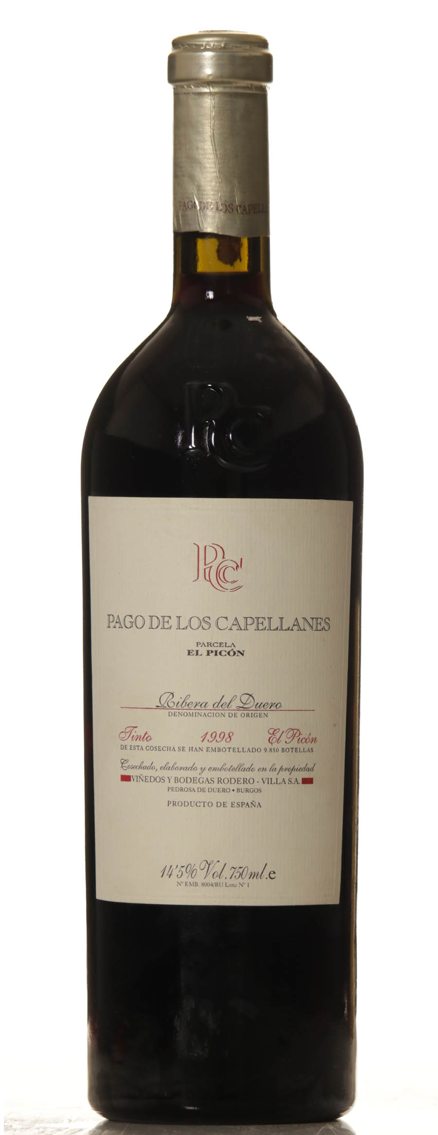 Pago de Los Capellanes Parcela El Picon 1998 - VINEUT