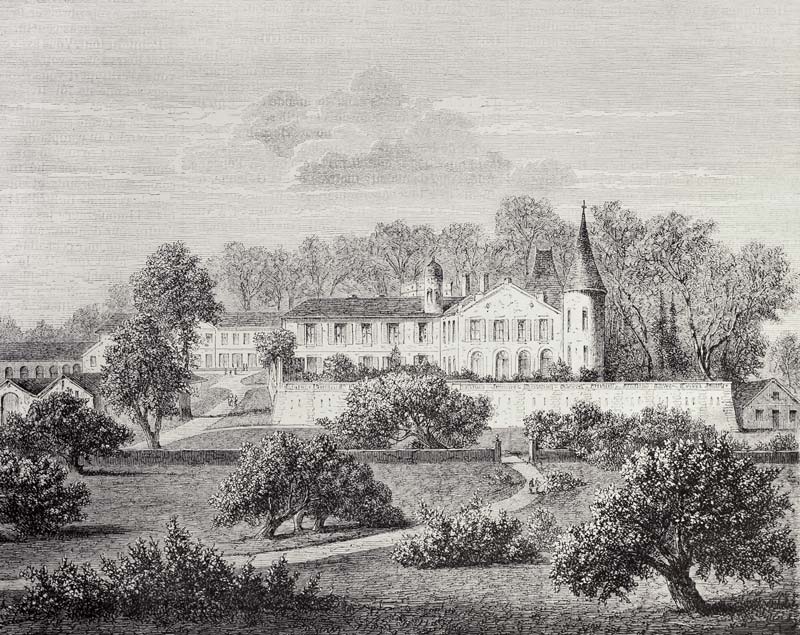 Schets Lafite Rothschild